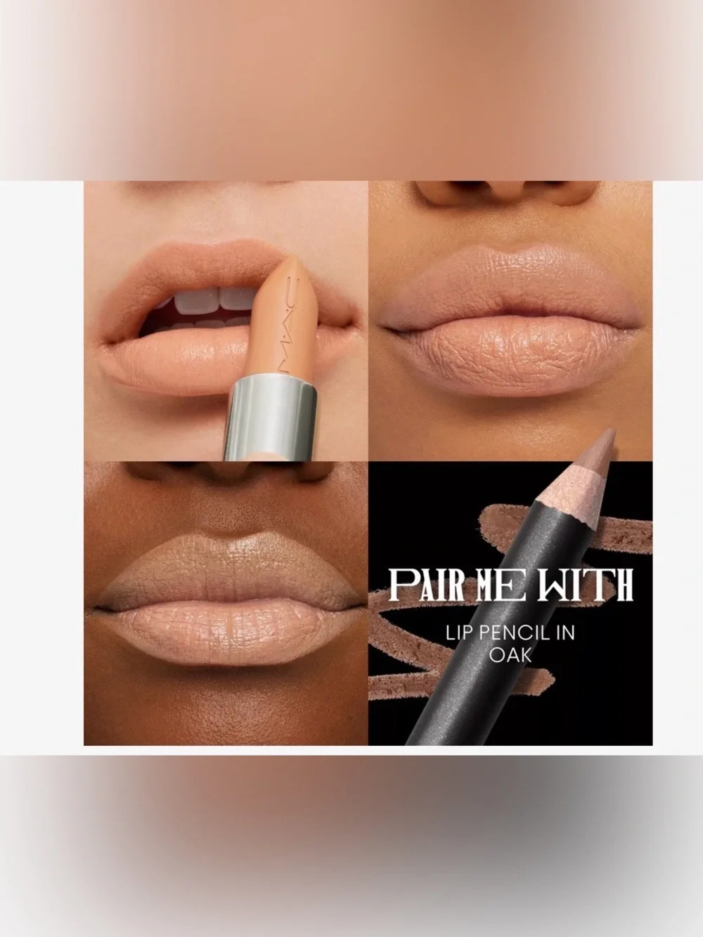 M·A·Cximal Sleek Satin in  Crème D'nude